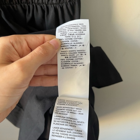 NWT Love Moschino Black Dress with candy cane coloured trims (size 4) - Picture 11 of 12